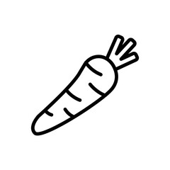carrot icon design vector template