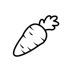 carrot icon design vector template