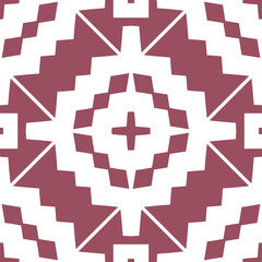 Obraz premium Geometric pattern. Seamless vector background. Ethnic graphic design.