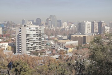 Santiago from San Cristobal hill