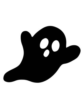 Cute Ghost SVG, Halloween PNG Clipart