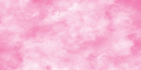 Abstract pink watercolor background with soft watercolor stains, grunge stylist pink paper texture, beautiful bright brush painted pink background for lovely design and graphics design.