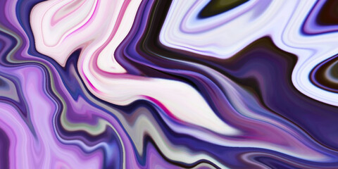 Multicolored background from paints on liquid, Abstract background with wave stains, colorful wave lines with gradient multicolor toned textured background.