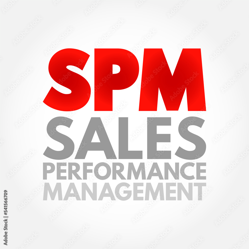 Aufkleber spm - sales performance management is a suite of operational and analytical functions that automate 