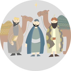 Biblical heroes: Wise Men, Christmas, advent