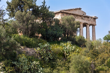 Obraz premium ruins of hephaistos temple