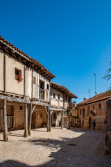 Fototapeta na wymiar medieval village of Calatañazor in Soria,