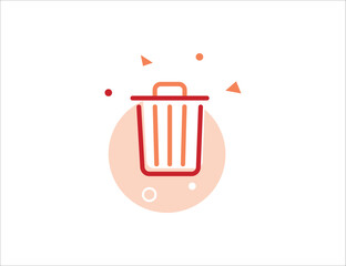 Trash Stroke Line Icon