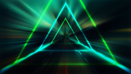 Invented Neon Light in the dark