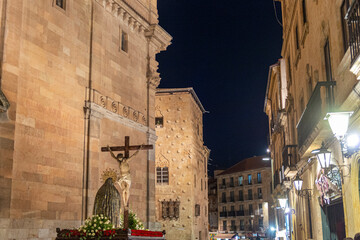 PROCESION DE SEMANA SANTA SALAMANCA 2022 INTERÉS TURÍSTICO INTERNACIONAL martes santo HERMANDAD...