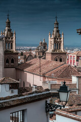 Fototapeta na wymiar Granada Cathedral in Granada, Andalusia, Spain