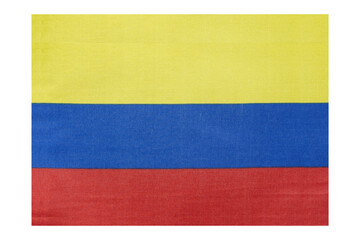 State flag of the country Colombia, isolate