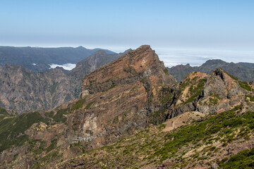 Fototapeta na wymiar VIew from Pico do Arieiro