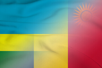 Rwanda and Chad government flag transborder negotiation CHL RWA