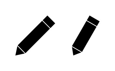 Pencil icon vector for web and mobile app. pen sign and symbol. edit icon vector