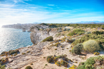 Unbelievable view of old town Bonifacio.