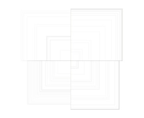 La belleza de los cuadrados se revela en su formación en figuras geométricas perfectas