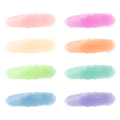 물감번짐 데코레이션 watercolor
