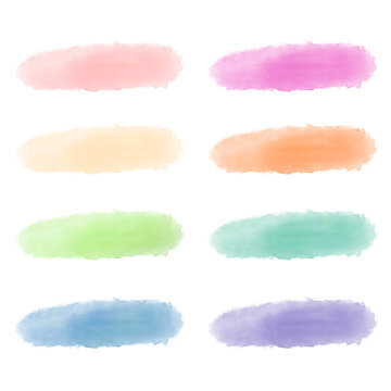 물감번짐 데코레이션 watercolor
