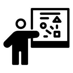 training icon glyph