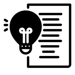 idea list icon glyph