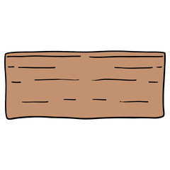 Wooden Sign illustration