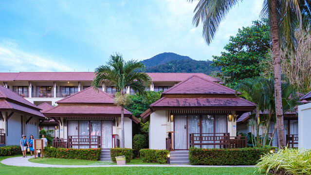 Koh Chang Thailand October 2022, Kacha resort a luxury hotel on the tropical Island of Koh Chang. 
