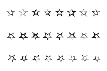 Black set paint, ink brush, brush strokes, brushes, lines, frames, box, grungy. Grungy brushes collection. Brush stroke paint boxes on white background - stock vector.