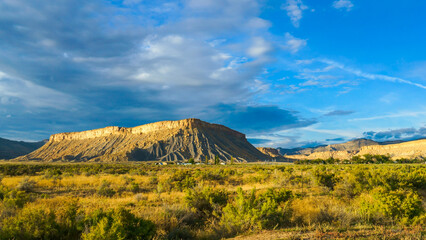 Scenery of Along Highway 191, Utah 