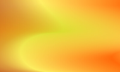 Colorful gradations, yellow and orange background gradations, textures, soft and smooth