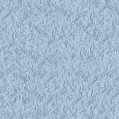 Seamless Crumpled Paper Texture. Rough, folded material. Inspiring background for design, advertising, 3d. Empty space for inscriptions. A sheet of parchment, cardboard, scrapbooking paper.