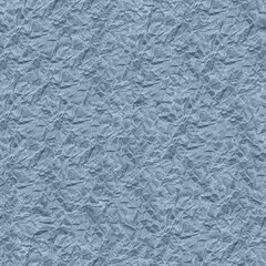 Seamless Crumpled Paper Texture. Rough, folded material. Inspiring background for design, advertising, 3d. Empty space for inscriptions. A sheet of parchment, cardboard, scrapbooking paper.