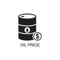 oil price icon , industry icon