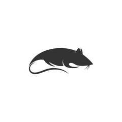 Rat logo icon design illustration