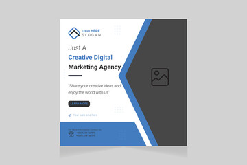 Creative social media post design templates, modern, and new creative design.