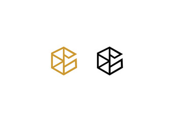 letter C logo vector, letter C business logo icon company
