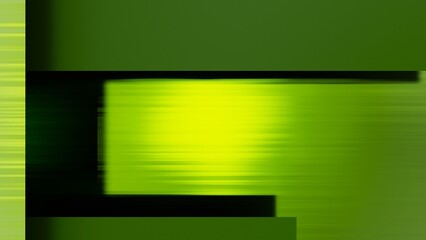 Fototapeta premium Overlapping lime-green deep-green paper planes layer. Abstract background. 3D high quality rendering. 3D illustration. 3D CG.