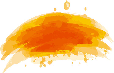 Watercolor ink elements