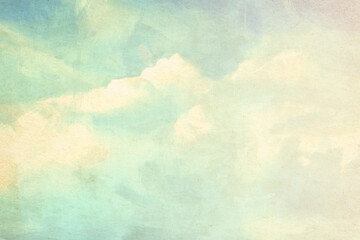 retro sky background