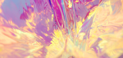 アブストラクト　カラフルな躍動感のあるアート