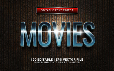 movies text effect
