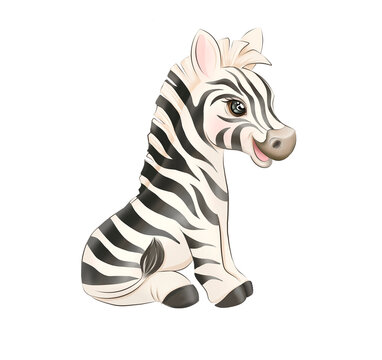 cute zebra cartoons