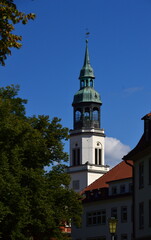 Historical Church in the Old Town of Celle, Lower Saxony