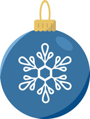 Christmas ball design element