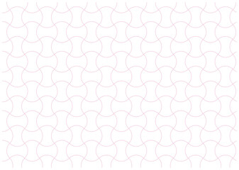 分銅繋ぎ　分銅菱　和柄　背景　桃　ピンク