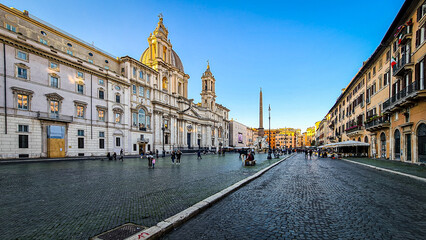 Naklejka premium PIAZZA NAVONA - ROMA, 