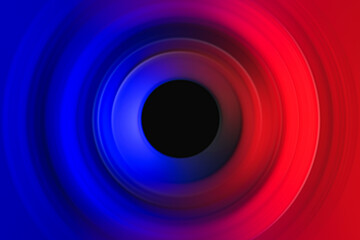 Radial Red Blue Gradient 3D stunning Background