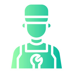 mechanic gradient icon