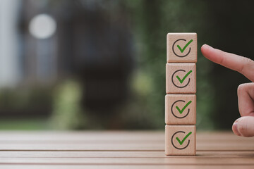 Checklist, Task list, Survey and assessment, Quality Control, Goals achievement and business...