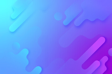 Gradient shapes background